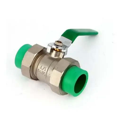 [PPR] PPR H Gate Valve 3/4" ( Dble Ball Valve 3/4 Greentherm)