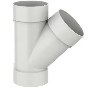 PVC Y Tee 4"