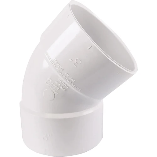 PVC Elbow 4" 45°