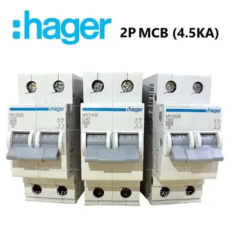  Breaker 20Amp-2P Hager